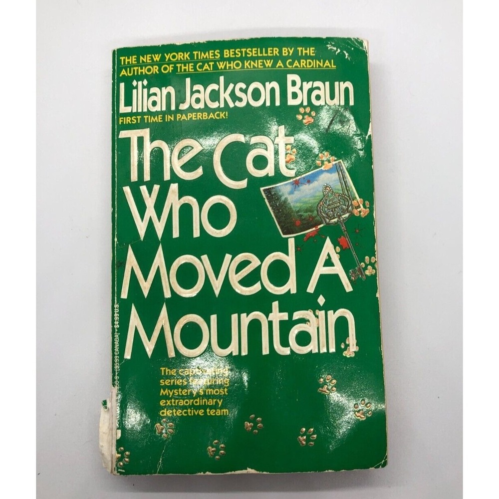 Cat Who Moved a Mountain by Lilian Jackson Braun (1992, Uk- a Format Paperback)